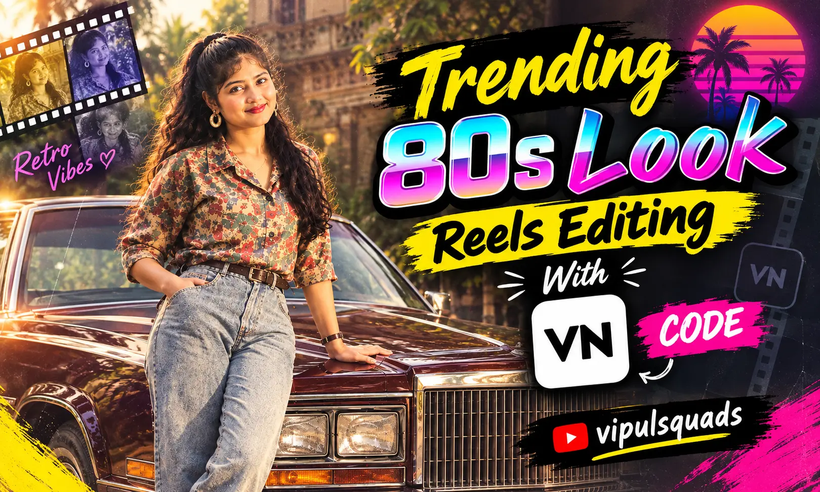 80s Retro AI Photo Prompt
