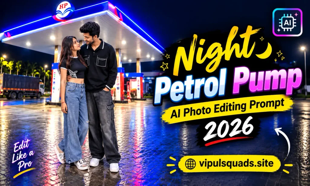 Night Petrol Pump AI
