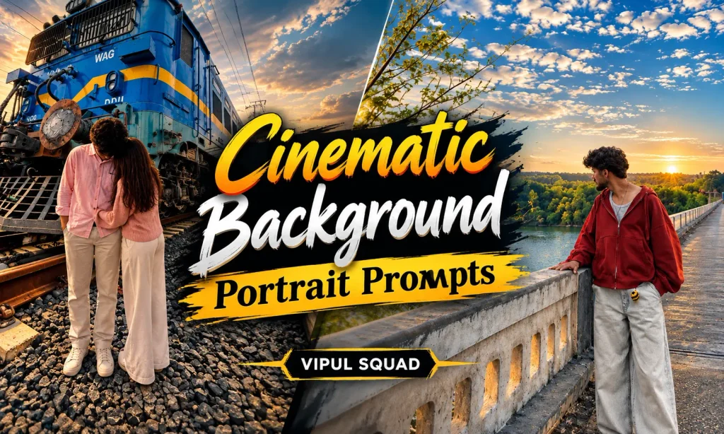 Cinematic Background Portrait Prompts